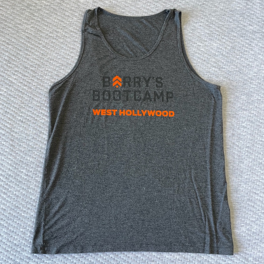 Mens / Unisex M Barry’s Bootcamp West Hollywood Ultra Soft Cotton Tank